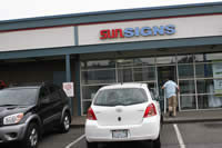 Sunsigns store/shop front in Tukwila, WA